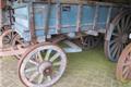 Boerenwagen met vast zijbord in het Karrenmuseum Essen